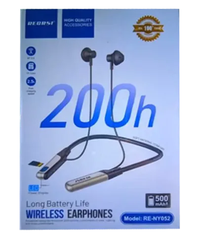 kit Bluetooth Regrsi RE-NY052 Wireless Neckband Bluetooth Earphone — image 2
