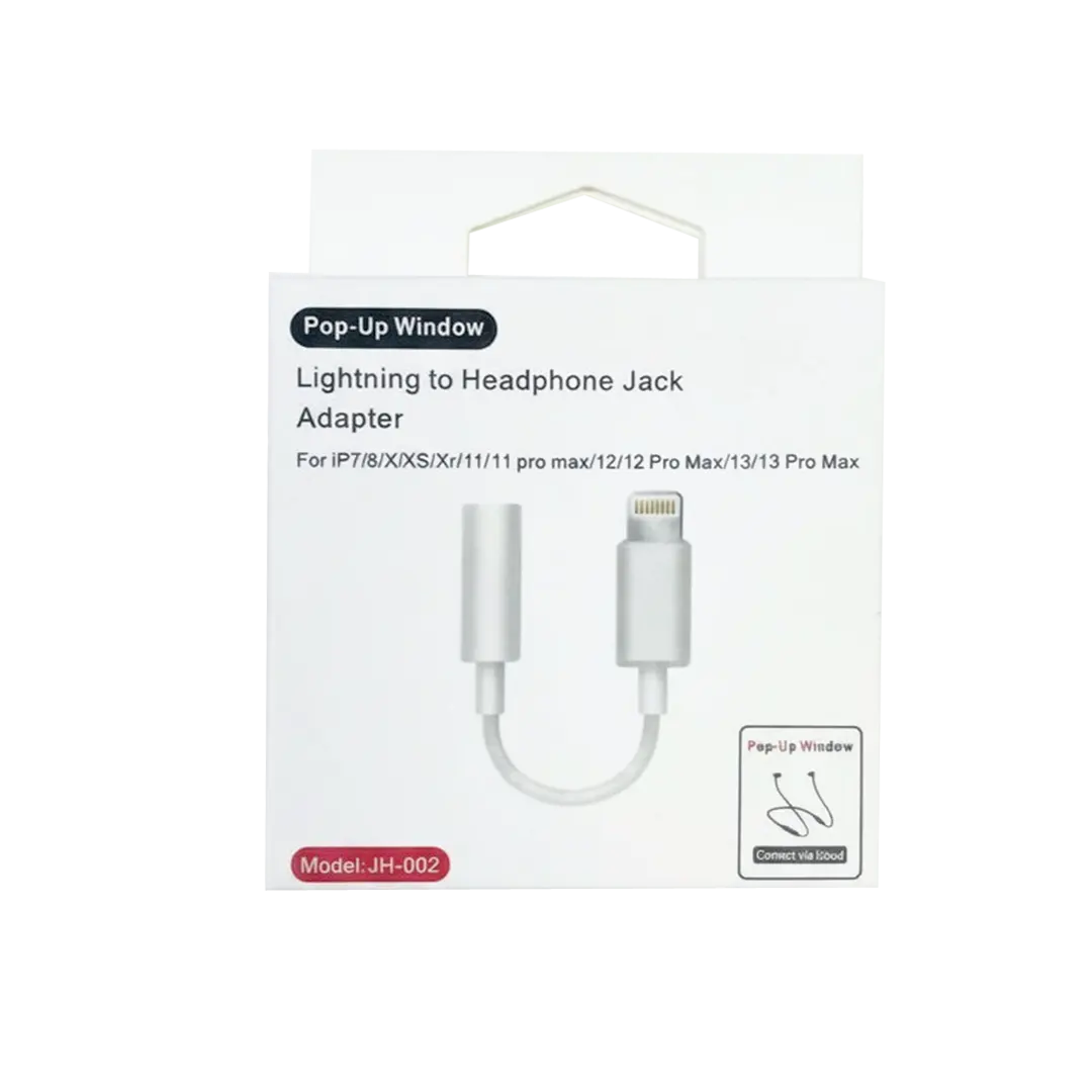 Lightning to headphone jack 3.5mm Adapter JH-002 — صورة 2