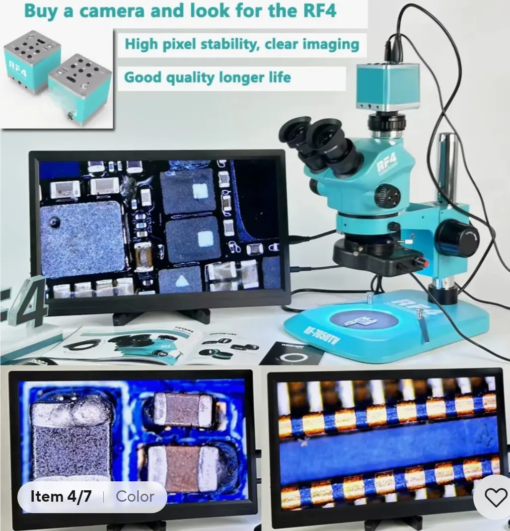 Caméra de microscope vidéo 2K RF4 RF-2KC2 PRO avec HDMI ou USB-A — image 3