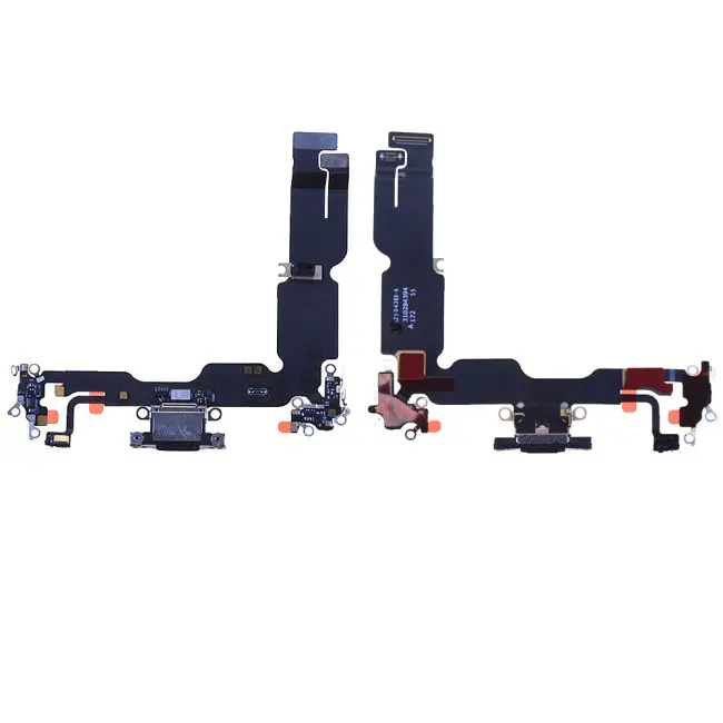 Nappe / Connecteur de Charge iPhone 15 Plus Noir (PIEC) Iphone — image 1