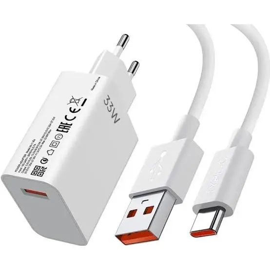 Chargeur Xiaomi 33w avec leur câble original retirer auprès ça boîte xiaomi — image 1